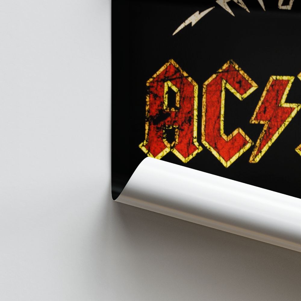 Poster ACDC High Voltage | Aesthetic Posters