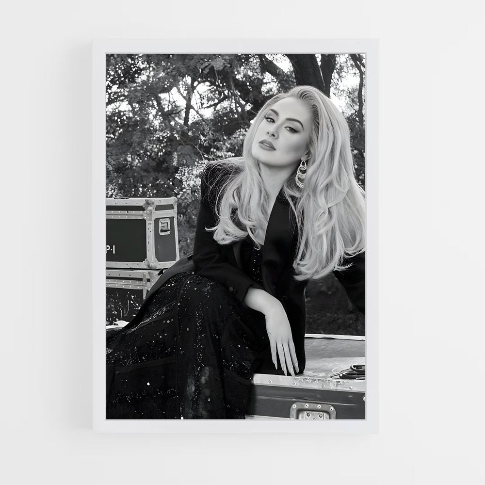 adele-16 cadre Blanc