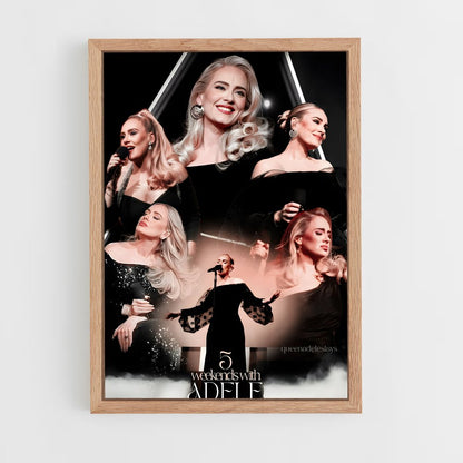 adele-5 cadre Bois clair