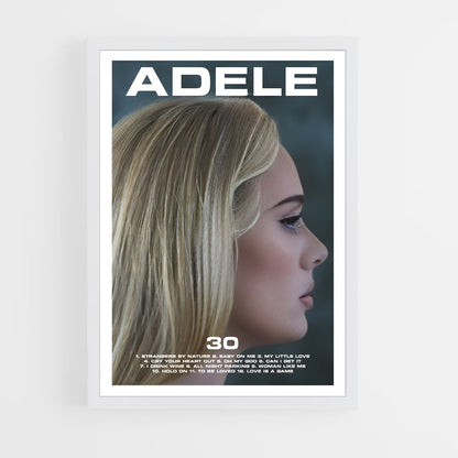adele-8 cadre Blanc