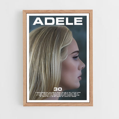 adele-8 cadre Bois clair