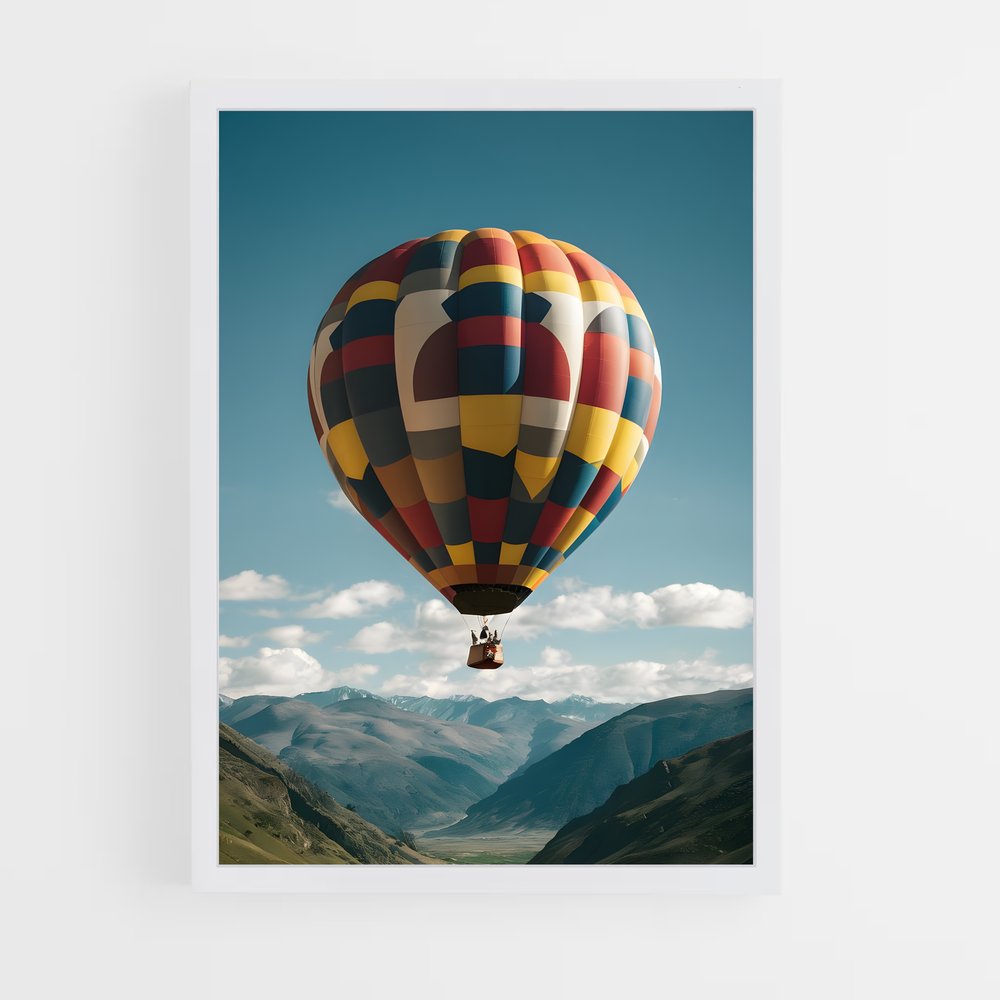 air-balloon-13 cadre Blanc