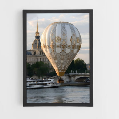 air-balloon-2 cadre Noir