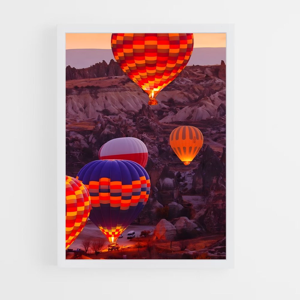 air-balloon-4 cadre Blanc