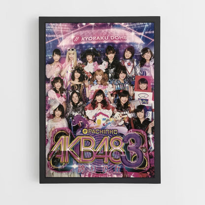 AKB48 Pachinko Poster