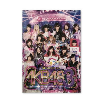 AKB48 Pachinko Poster