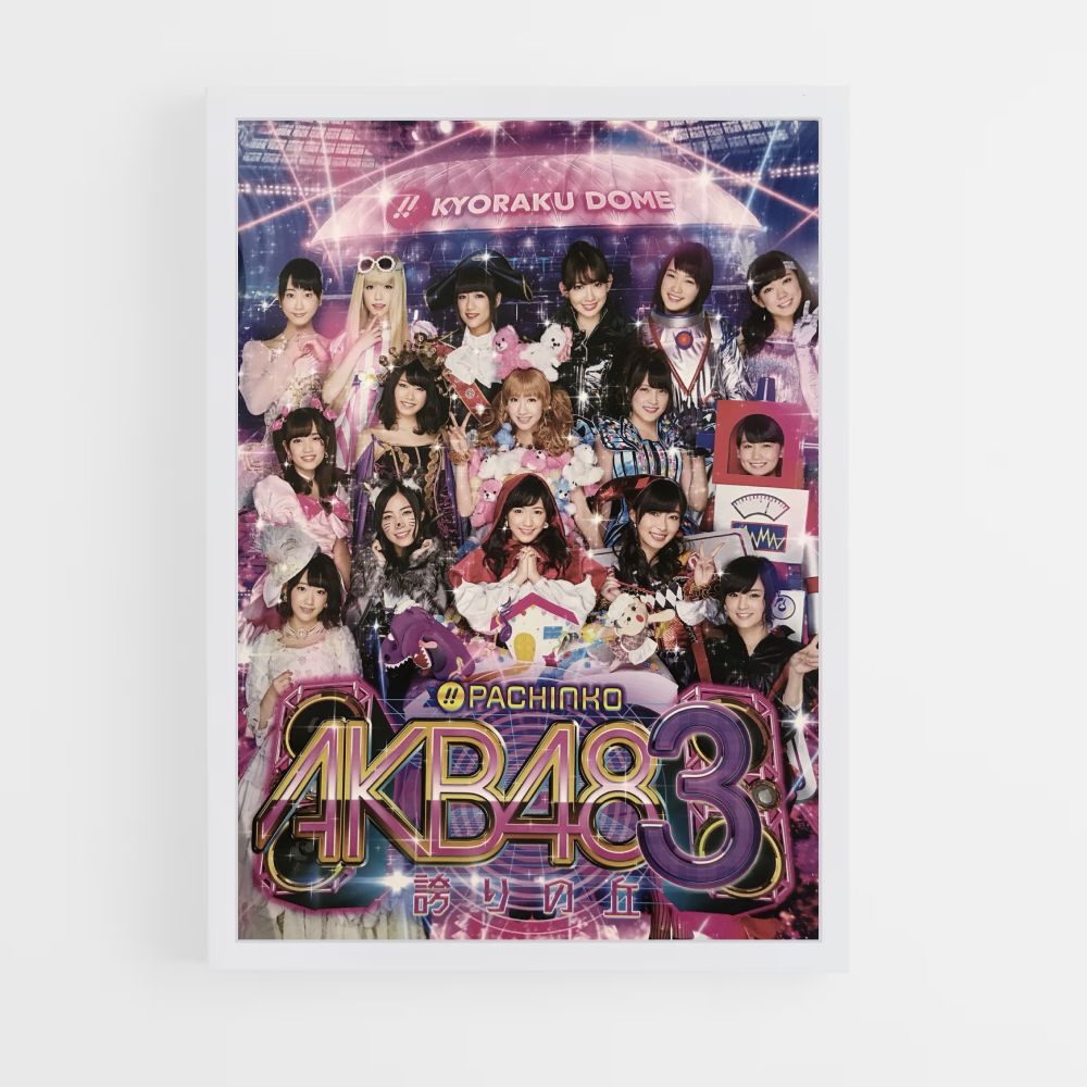 AKB48 Pachinko Poster