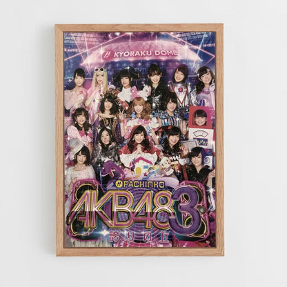 AKB48 Pachinko Poster