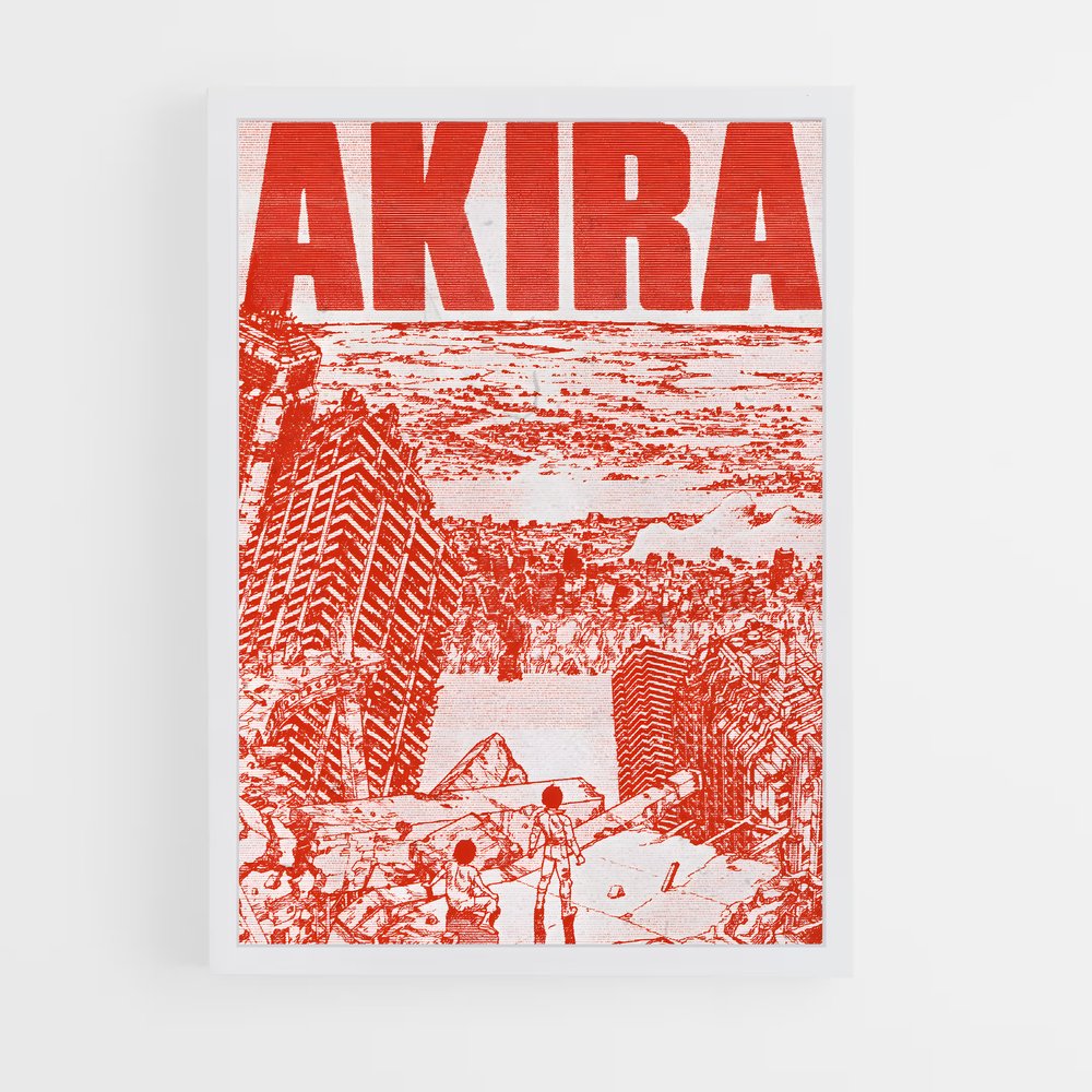 akira-10 cadre Blanc