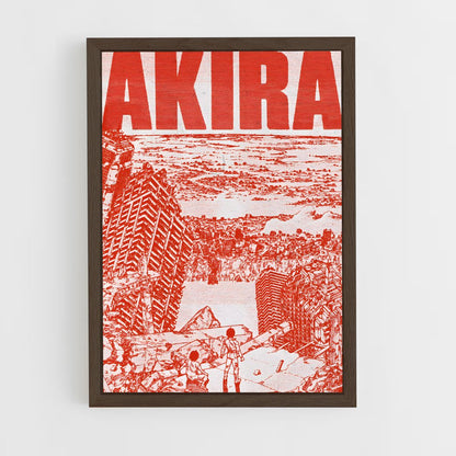 akira-10 cadre Bois foncé