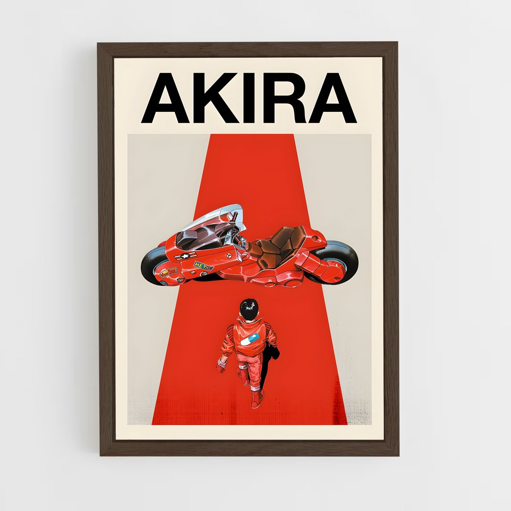 akira-12 cadre Bois foncé
