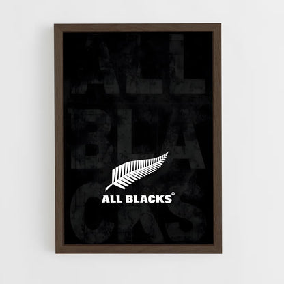 all-blacks-1 cadre Bois foncé