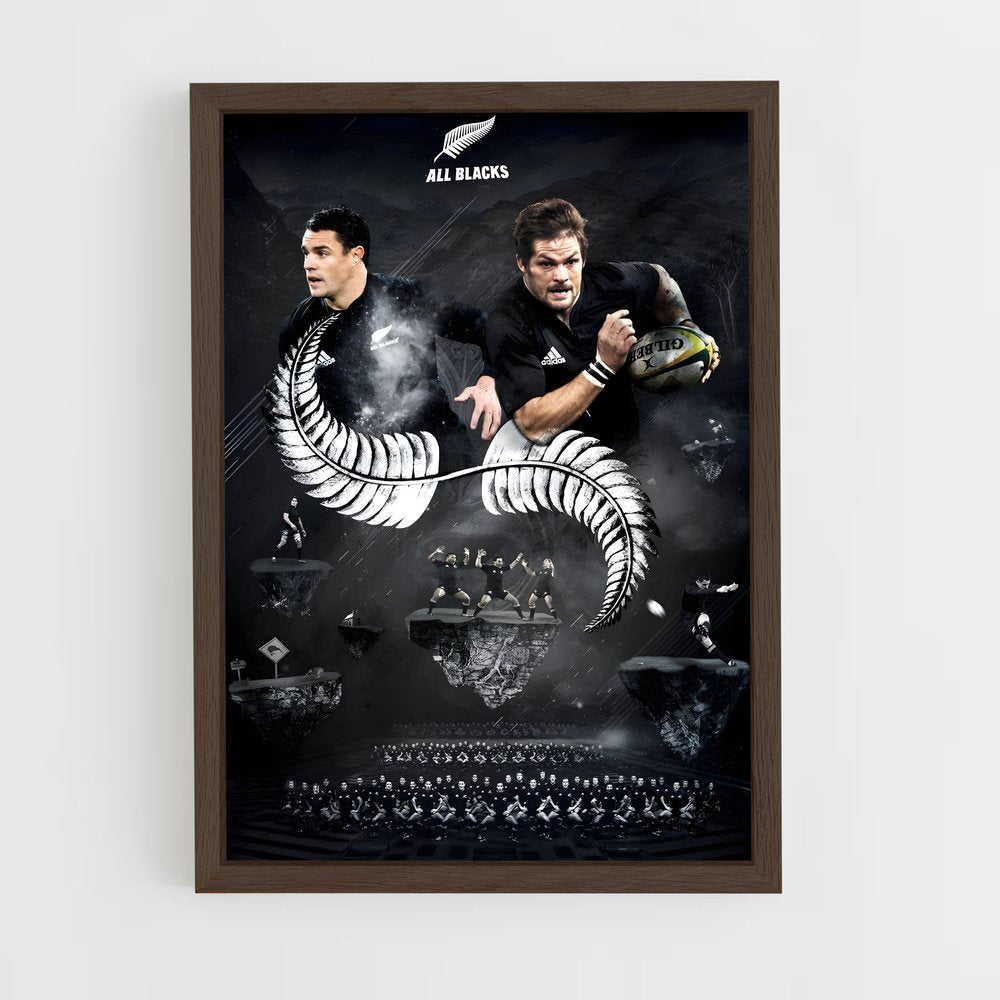 all-blacks-2 cadre Bois foncé