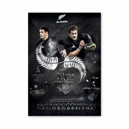 All Blacks Haka Poster