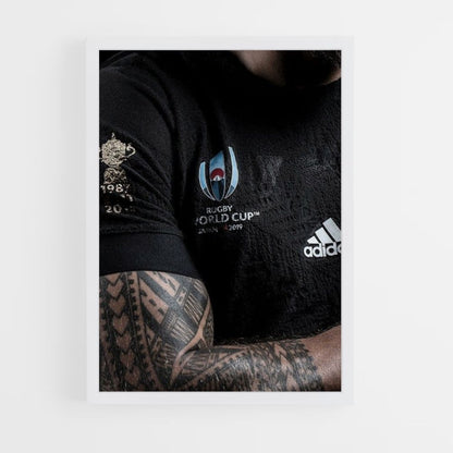 Poster All Blacks Jersey