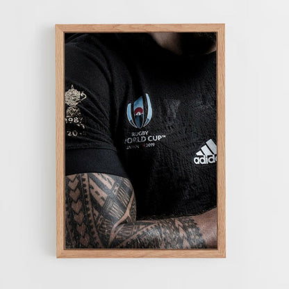 Poster All Blacks Jersey