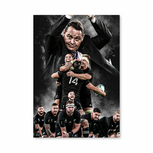 All Blacks Team Poster