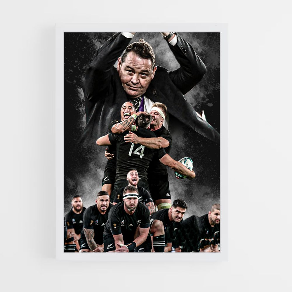 All Blacks Team Poster