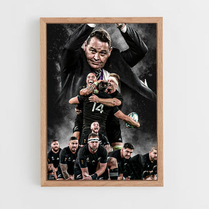 All Blacks Team Poster