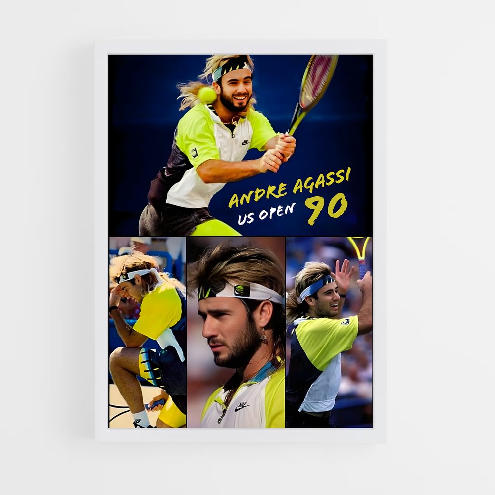 andre-agassi-2 cadre Blanc