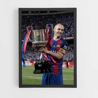 Poster Andres Iniesta Cup