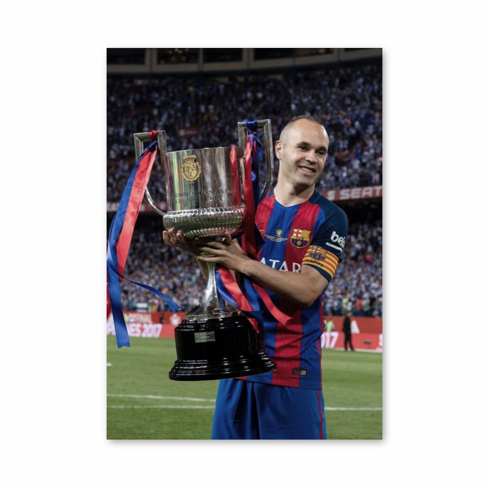 Poster Andres Iniesta Cup