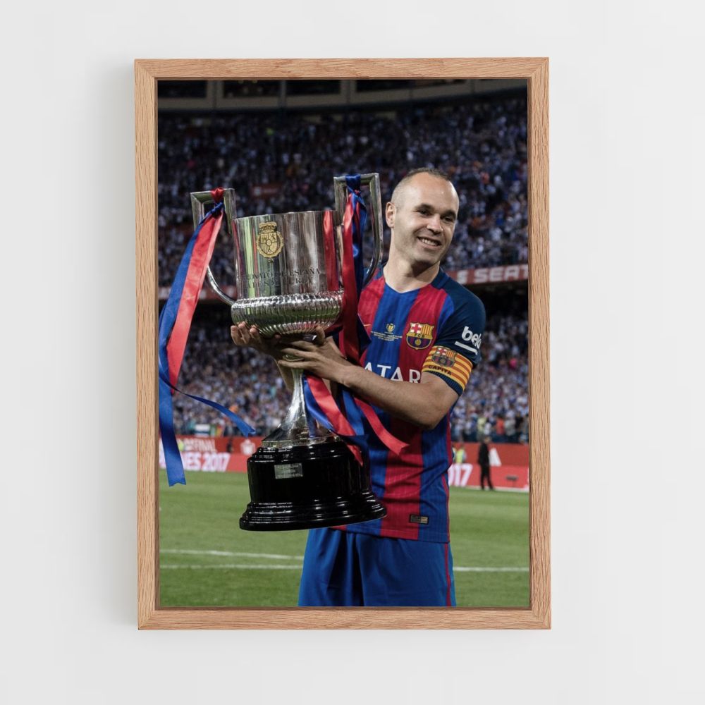 Poster Andres Iniesta Cup