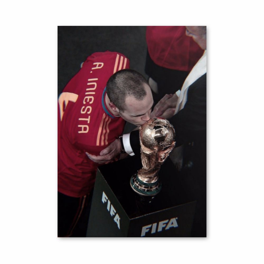 Andres Iniesta Fifa Poster