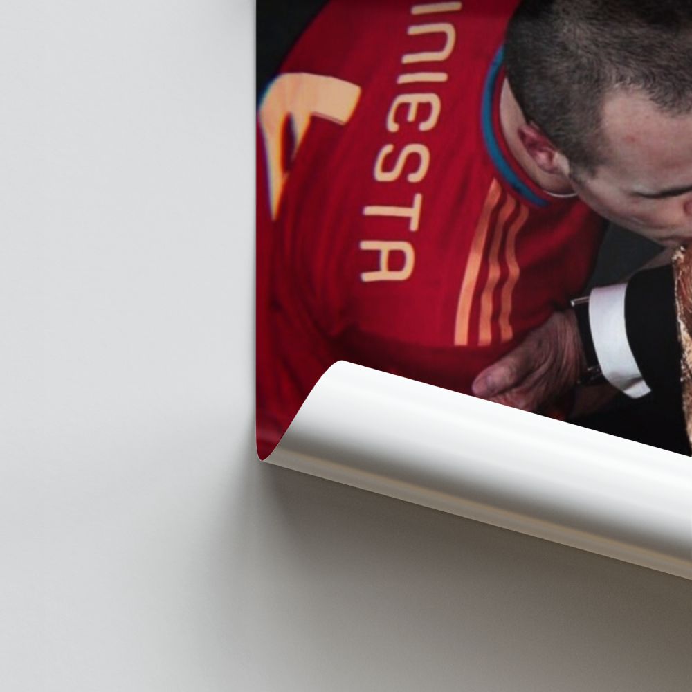 Andres Iniesta Fifa Poster