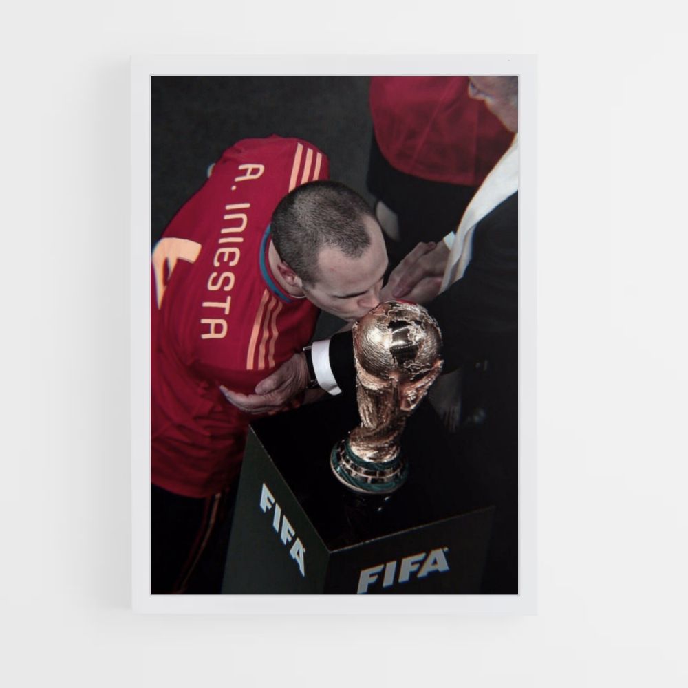 Andres Iniesta Fifa Poster