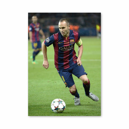 Poster Andrés Iniesta Ball