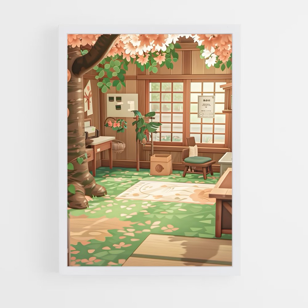 animal-crossing-12 cadre Blanc