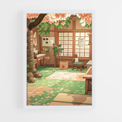 animal-crossing-12 cadre Blanc