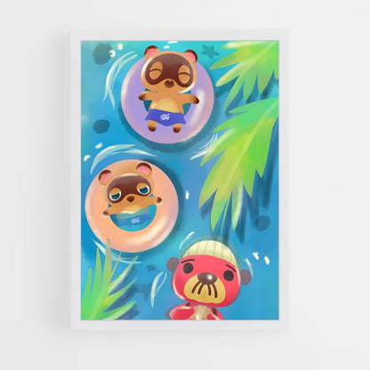 animal-crossing-13 cadre Blanc