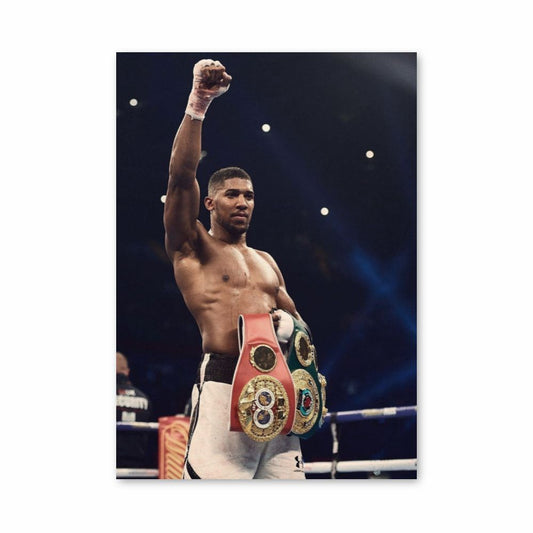 Poster Anthony Joshua Victory