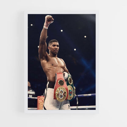 Poster Anthony Joshua Victory