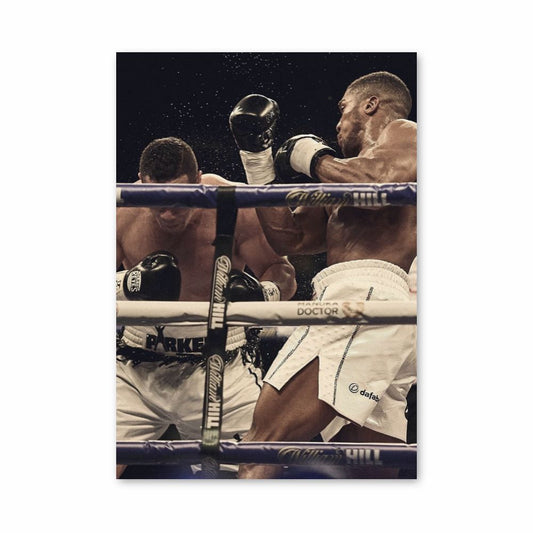 Anthony Joshua Fight Poster