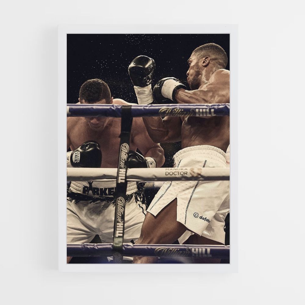 Anthony Joshua Fight Poster