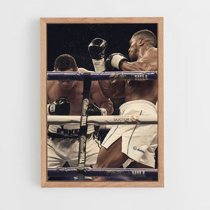 Anthony Joshua Fight Poster