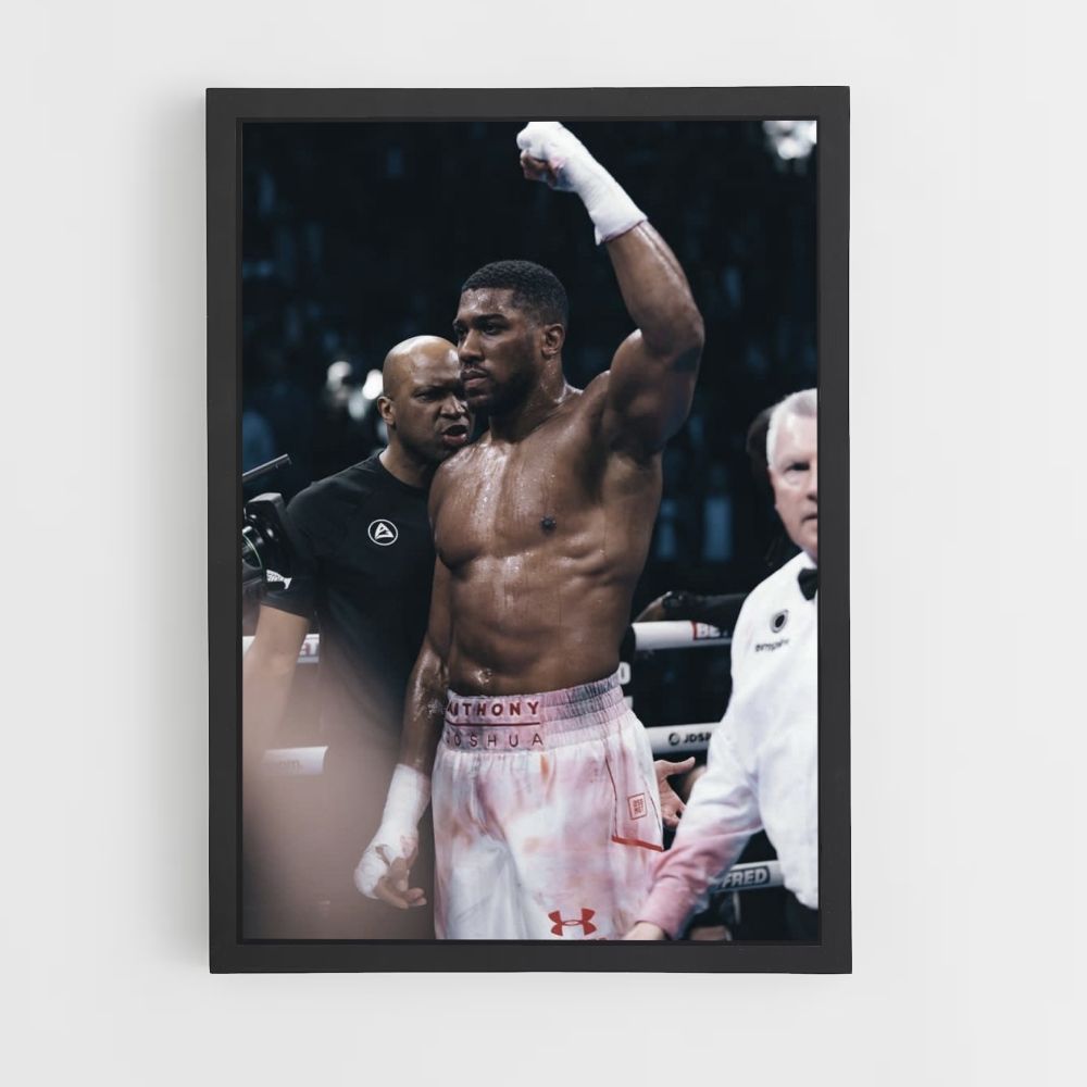 Affiche Anthony Joshua Fist