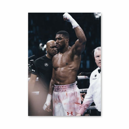 Affiche Anthony Joshua Fist