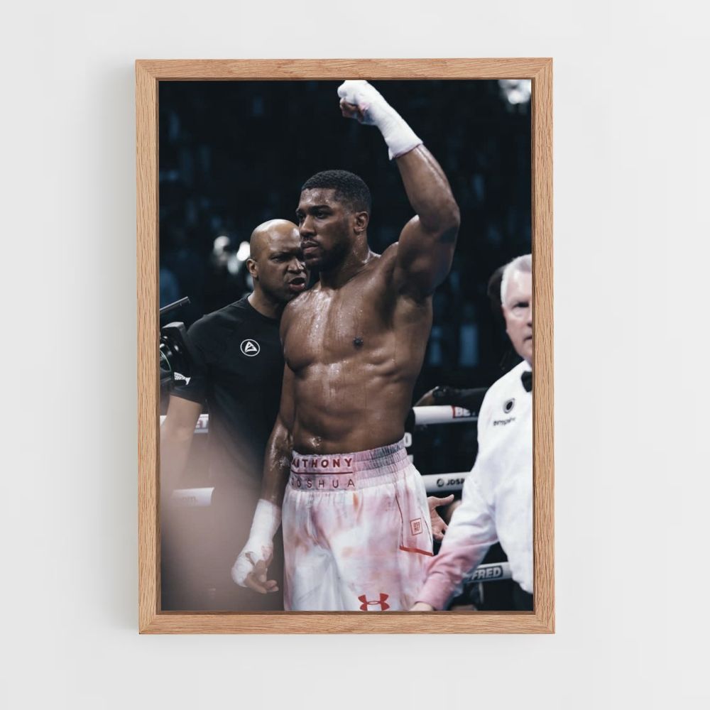 Affiche Anthony Joshua Fist