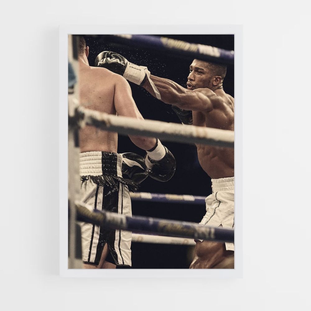 Affiche Anthony Joshua Jab