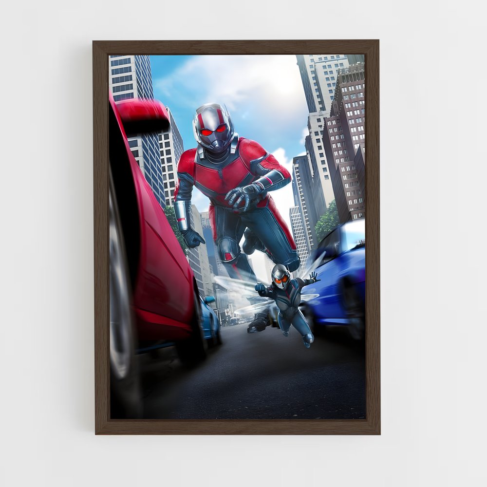 antman-2 cadre Bois foncé