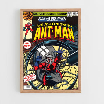 antman-4 cadre Bois clair