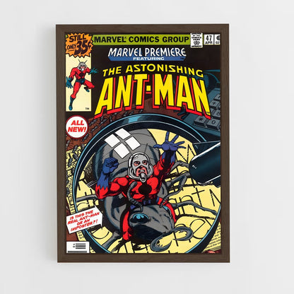 antman-4 cadre Bois foncé
