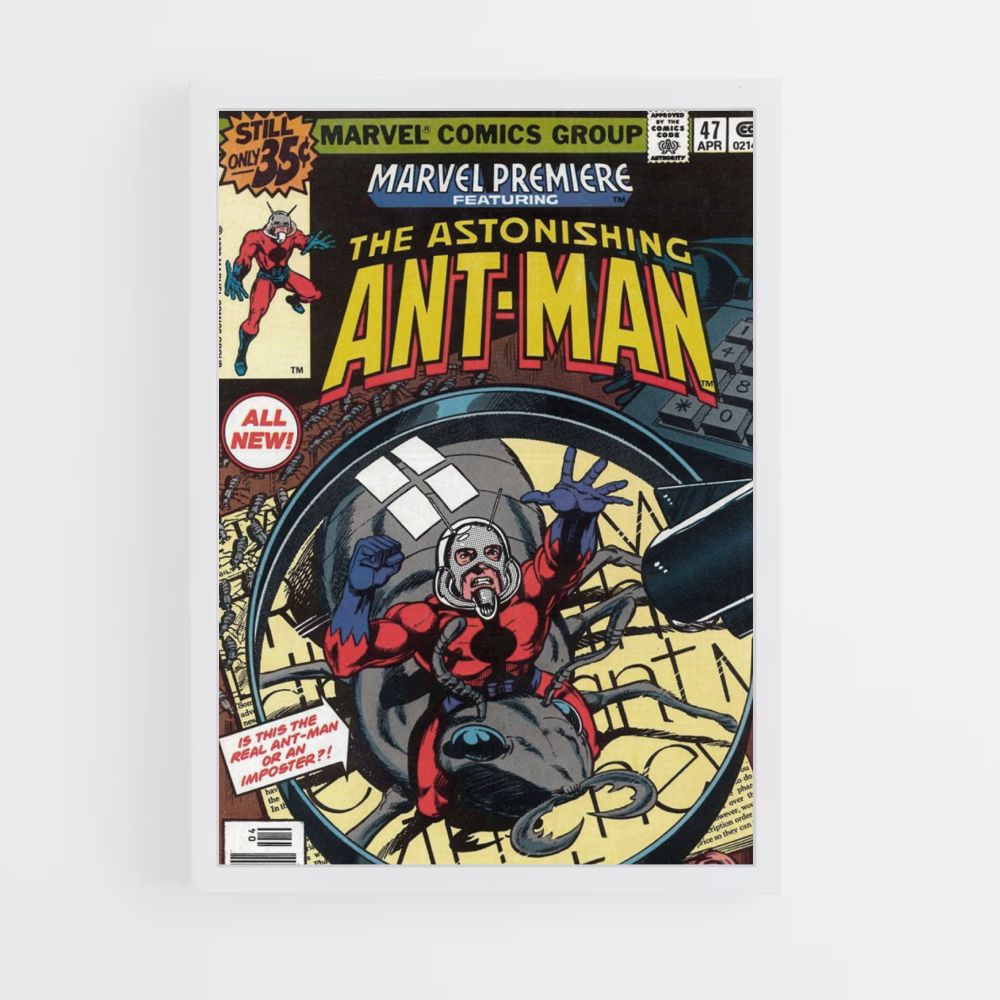 Antman Comics Poster