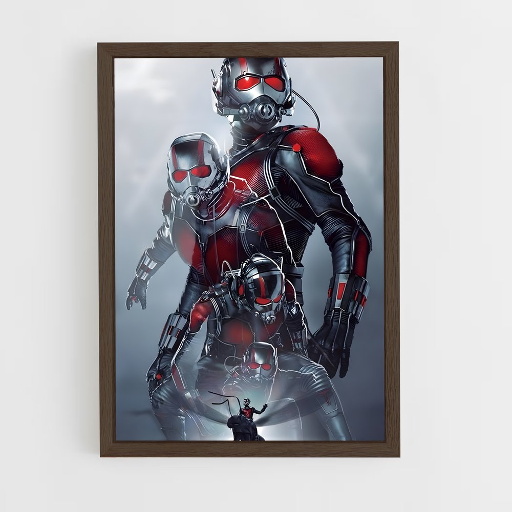antman-5 cadre Bois foncé