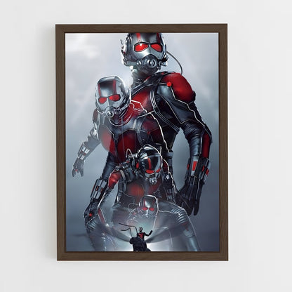 antman-5 cadre Bois foncé