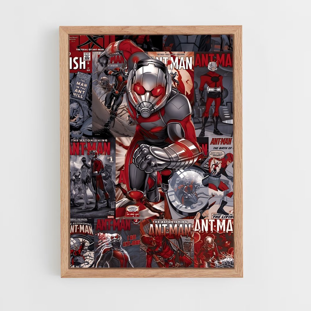 antman-6 cadre Bois clair